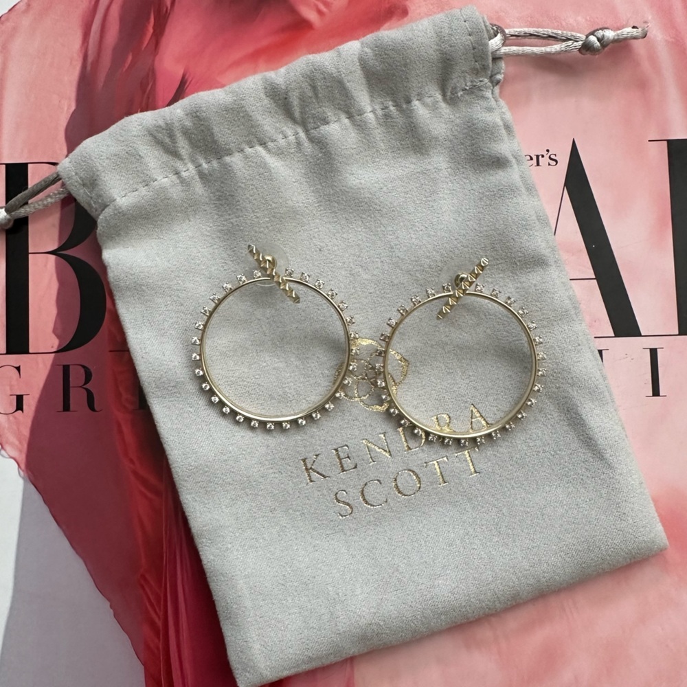 Kendra Scott Charlie Grace Gold Earrings